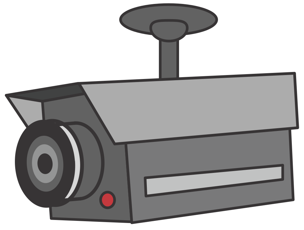 Onlinelabels Clip Art Security Camera 5